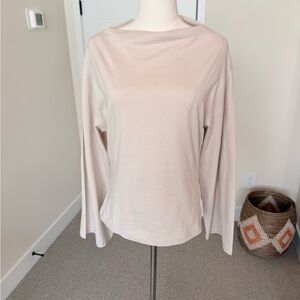 Casual Cream Women's Top
